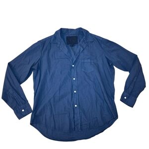Frank & Eileen "Eileen" Cotton Button Up Long Sleeve Shirt- Small